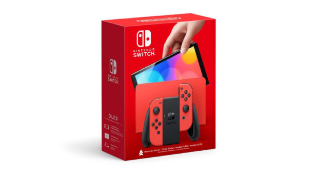  Nintendo Switch Mario Red Edition (OLED-) 