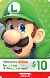    Nintendo eShop 10 $ ( ) 