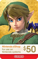   Nintendo eShop 50 $ ( ) 