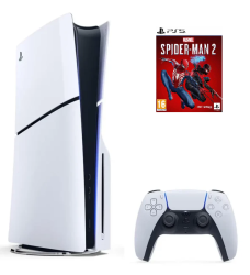   Sony Playstation 5 Slim ( ) + Spider-Man 2 ()