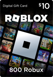 Roblox - 10 USD (800 Robux)  