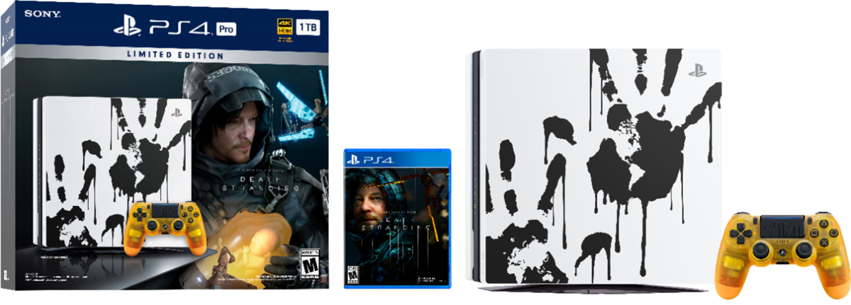 Комплектация PS4 Pro Death Stranding Limited Edition