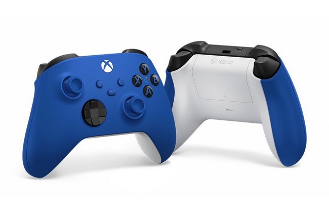 Геймпад Microsoft Xbox (синий) OEM