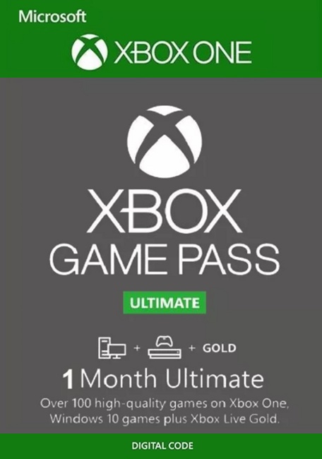 Xbox Game Pass Ultimate - 1 Месяц. Продление (Цифровой Код) Активация с помощью VPN
