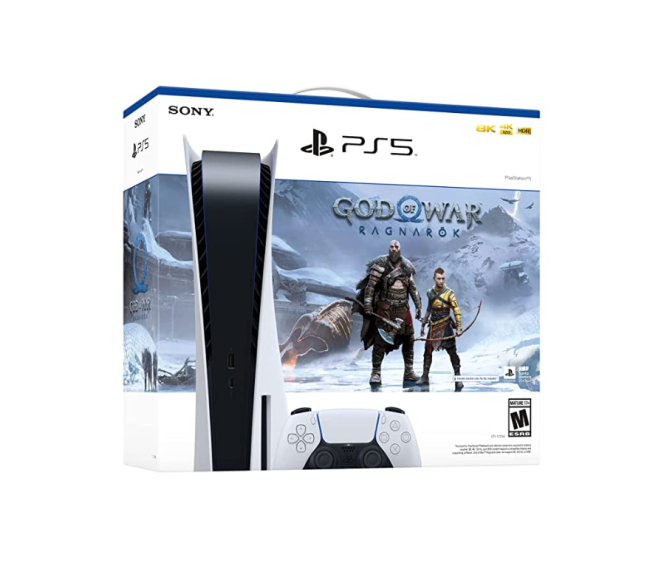   Sony PlayStation 5 +  God of War: Ragnarok