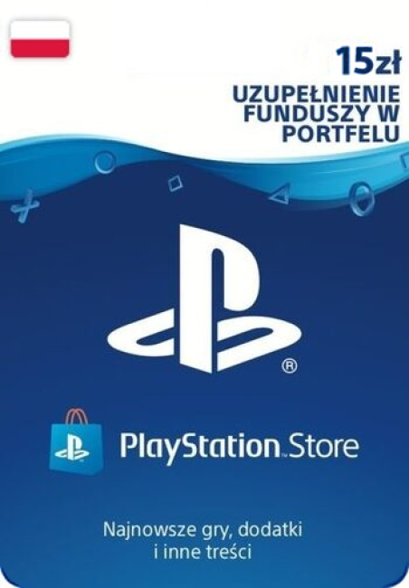 Пополнение PlayStation Store 15 злотых (Цифровой Код) Для Польши (PSN)