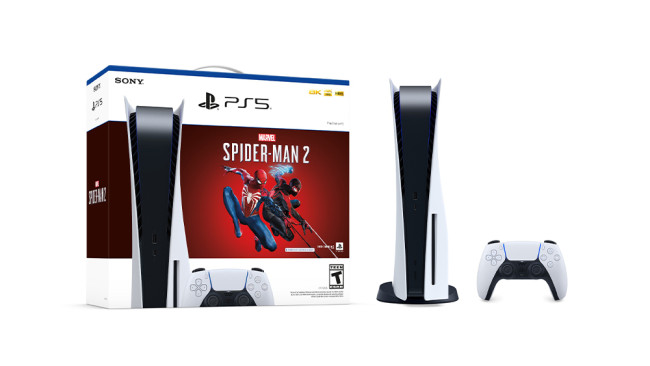 Игровая приставка Sony Playstation 5 + Spider-Man 2 (ключ активации)
