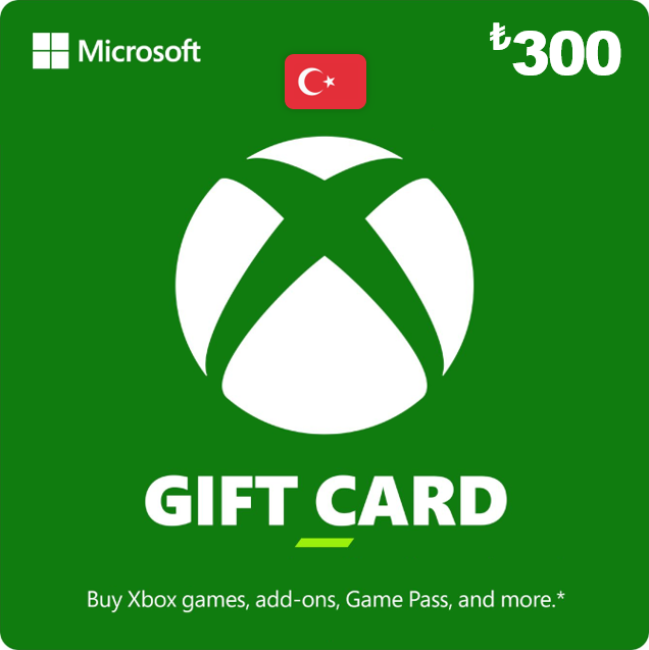 Xbox Gift Card - 300 TL ( )