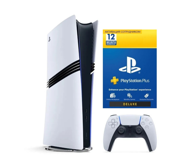   Sony Playstation 5 Pro (PS5 Pro) +  Deluxe 12 .