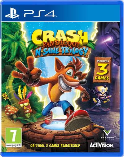 Crash Bandicoot Nsane Trilogy (PS4)