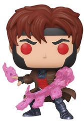  Funko POP! Bobble: X Men Classic: Gambit w/ Cards