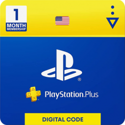 Подписка PlayStation Plus на 1 месяц (Цифровой Код) США