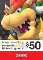    Nintendo eShop 50$ USD