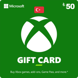 Xbox Gift Card - 50 TL (Цифровой Код)