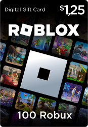 Roblox - 1.25 USD (100 Robux) Цифровой код