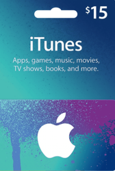 iTunes Gift Card - $15 ( ) 