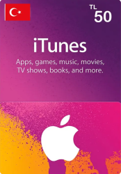 iTunes Gift Card - 50 TL ( ) 