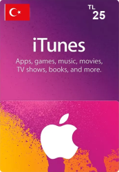iTunes Gift Card - 25 TL ( ) 