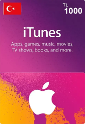 iTunes Gift Card - 1000 TL ( ) 