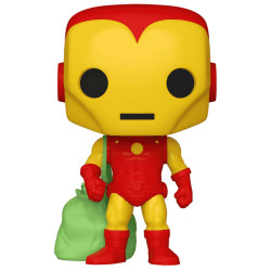  Funko POP! Bobble Marvel Holiday Iron Man with Bag (1282) 72188