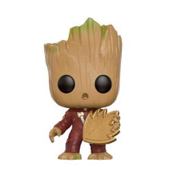  Funko POP! Bobble Marvel Guardians Of The Galaxy 2 Baby Groot w/RavagerPatch(Exc) (208)12773