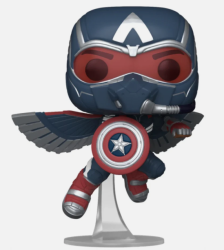  Funko POP! Marvel Captain America Brave New World Collector Corps (1369)